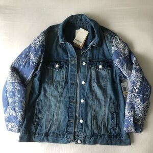 NWT Kensie Jeans Jacket size M